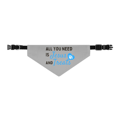 Jesus & Treats Pet Bandana Collar