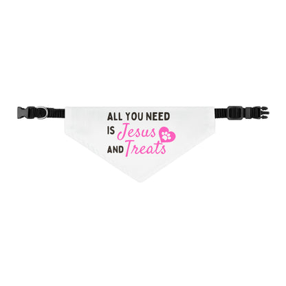 Jesus & Treats Pet Bandana Collar